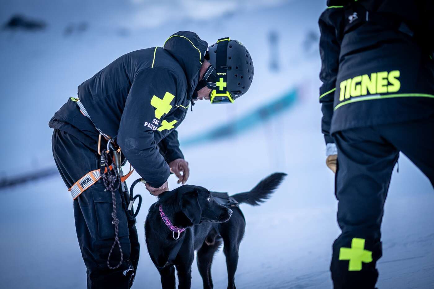 Pistenrettungsdienst in Tignes