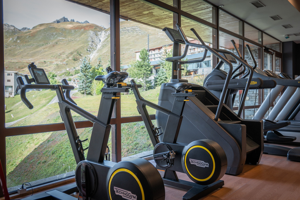 Espace fitness sportif du Lagon de Tignes