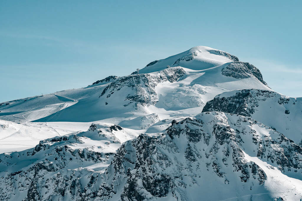 Glacier de la Grande Motte à Tignes