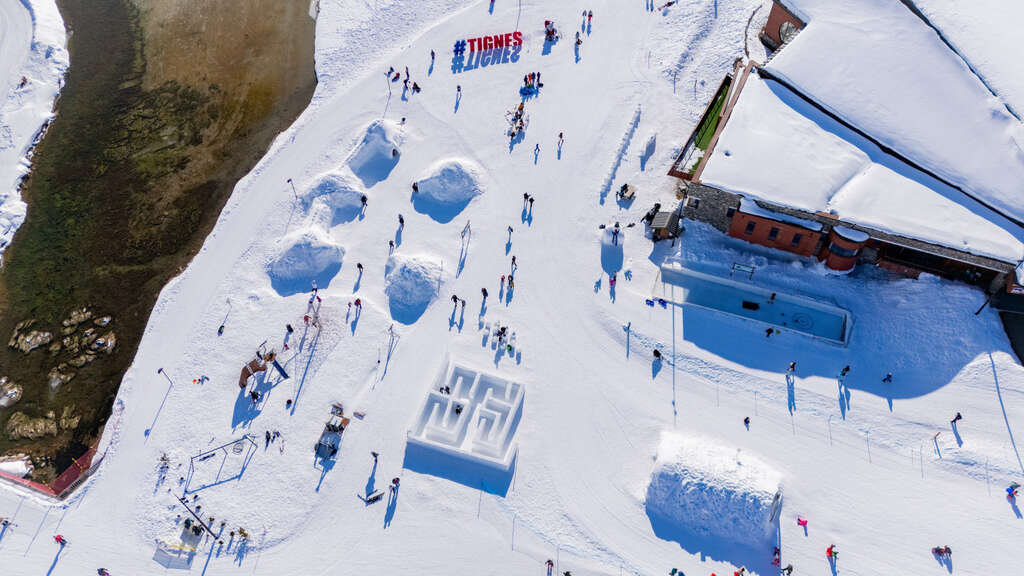 Front de neige de Tignes