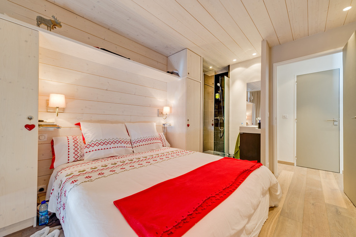 Chambre hébergement à Tignes