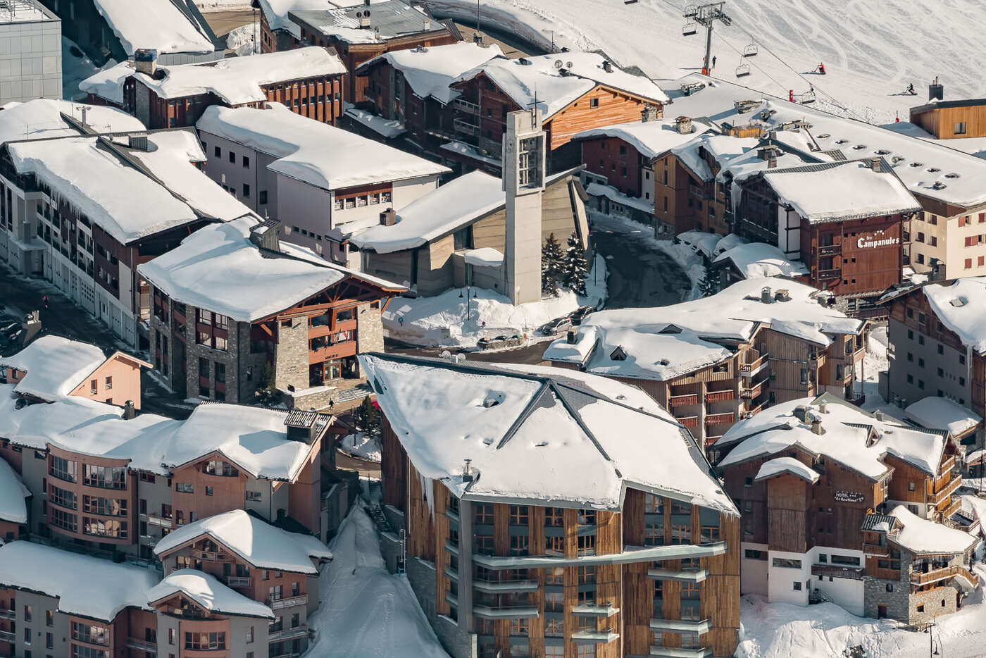 Kirche in Tignes le Lac