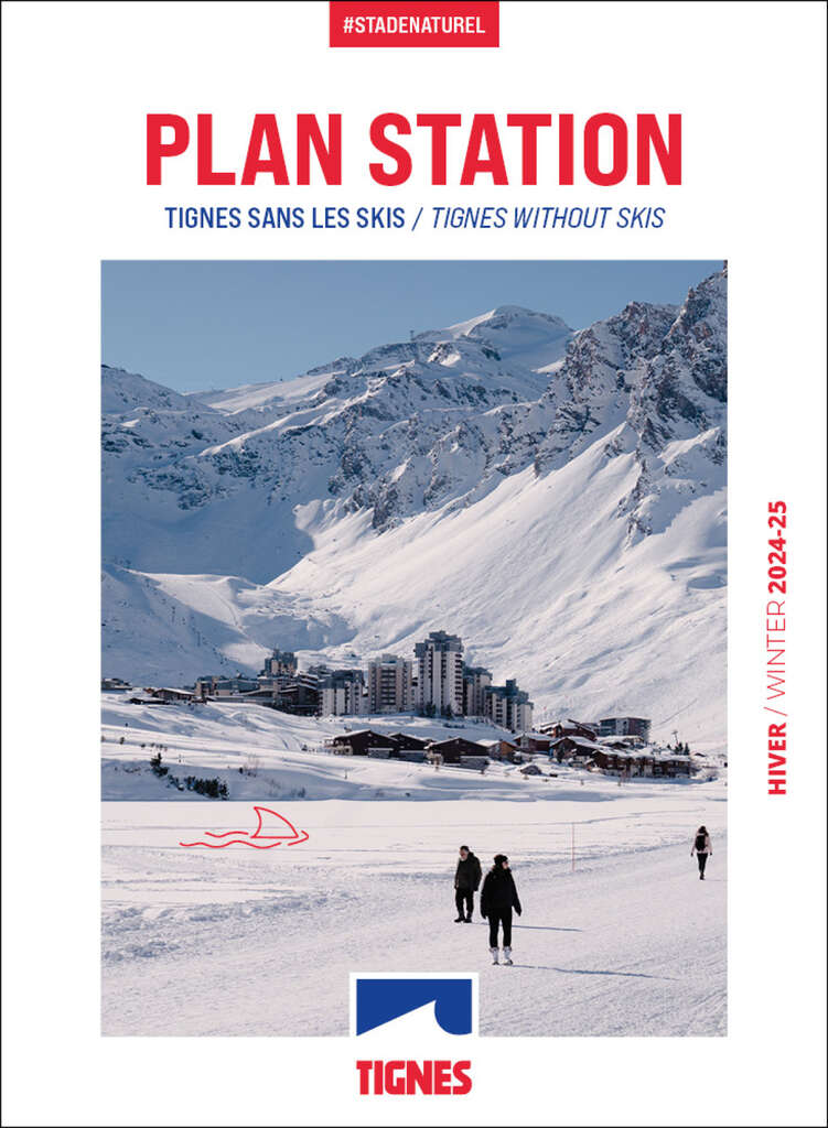 Couverture du Plan de la station de Tignes