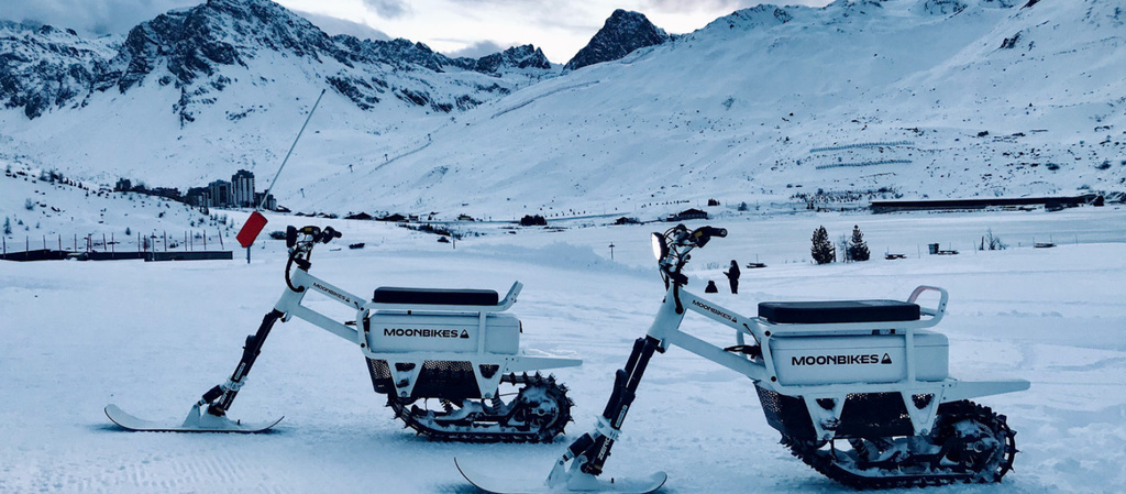 Moonbikes à Tignes