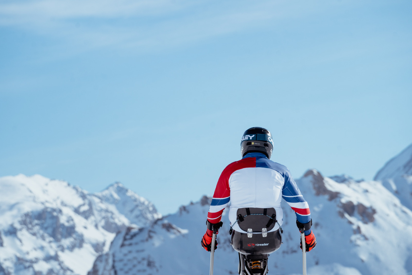 Handiskieur à Tignes