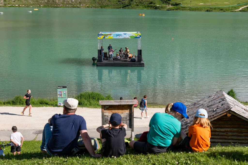Soirée Barge sur le Lac de Tignes