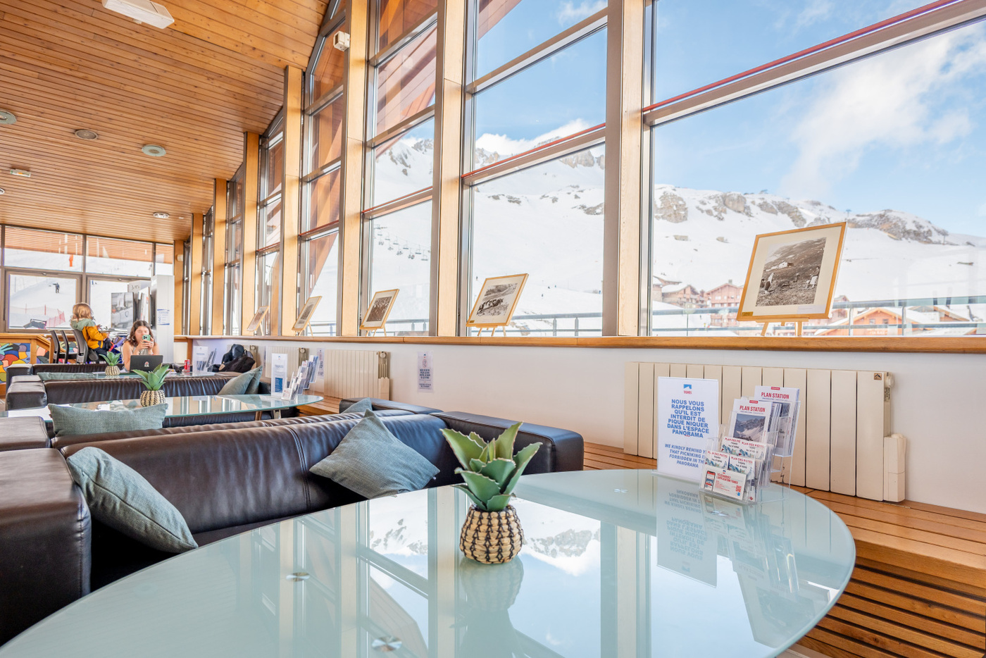 Espace détente de la Maison de Tignes