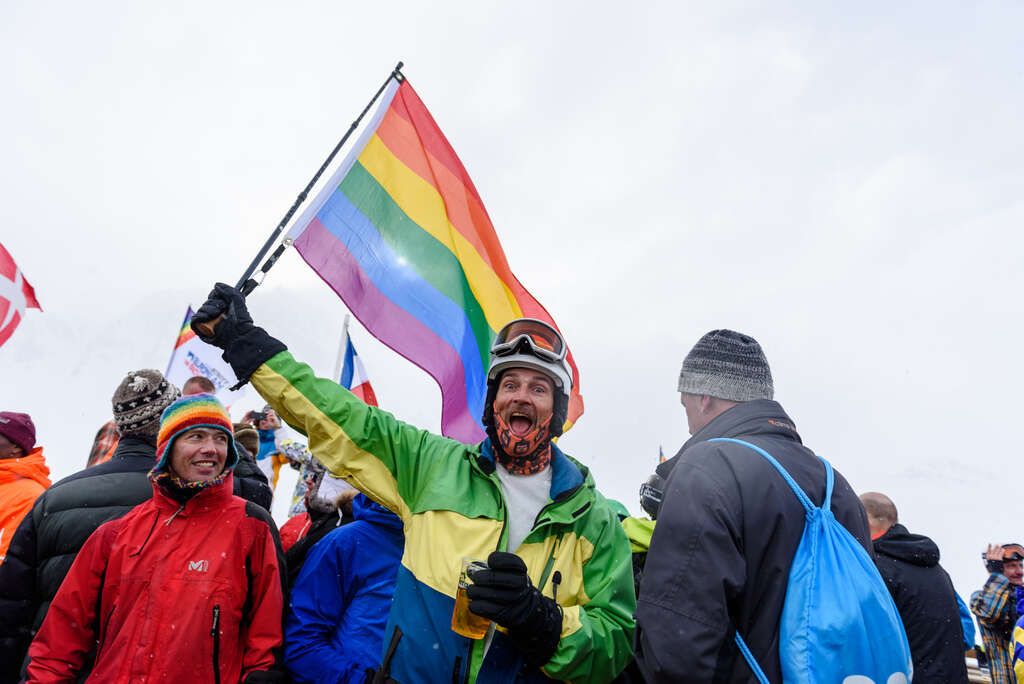Gay pride à Tignes