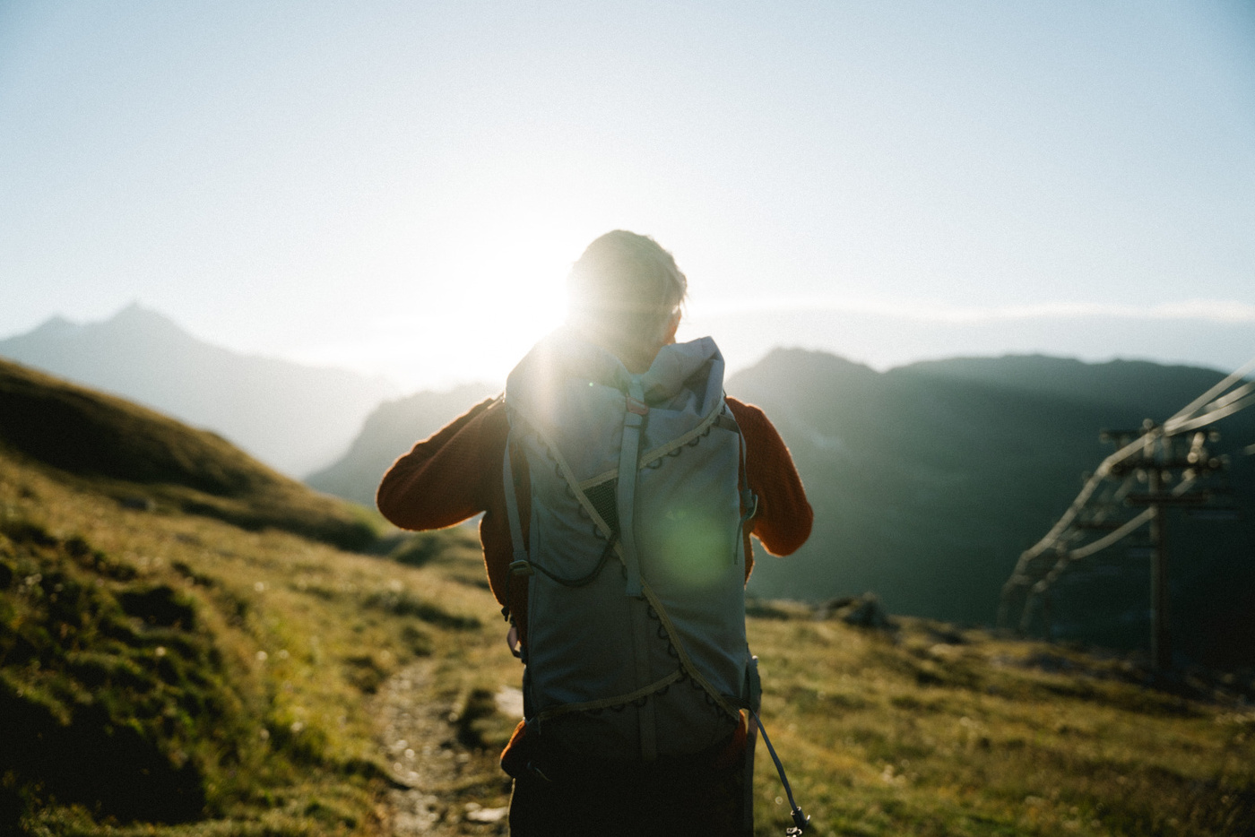 Biwakwanderung in Tignes