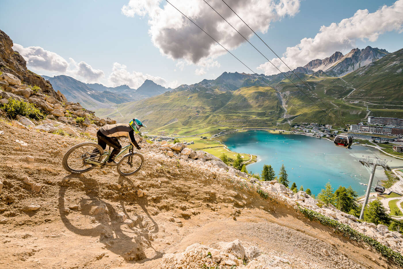 VTT à Tignes