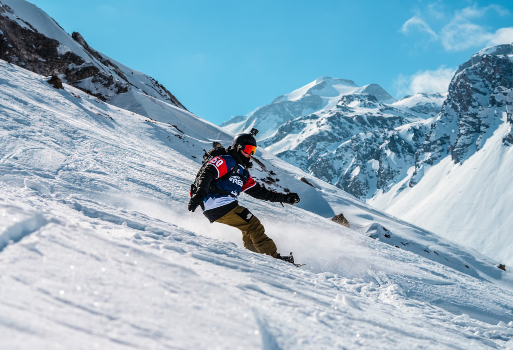 Freeride World Qualifier à Tignes