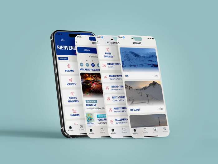 Vorstellung der App Tignes