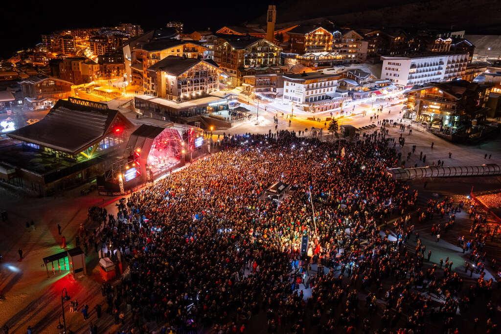 Soirée du nouvel an à Tignes