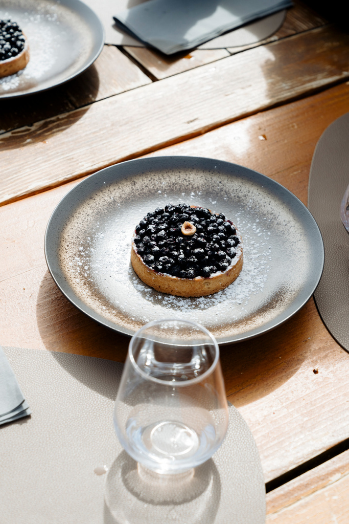 Tarte aux myrtilles
