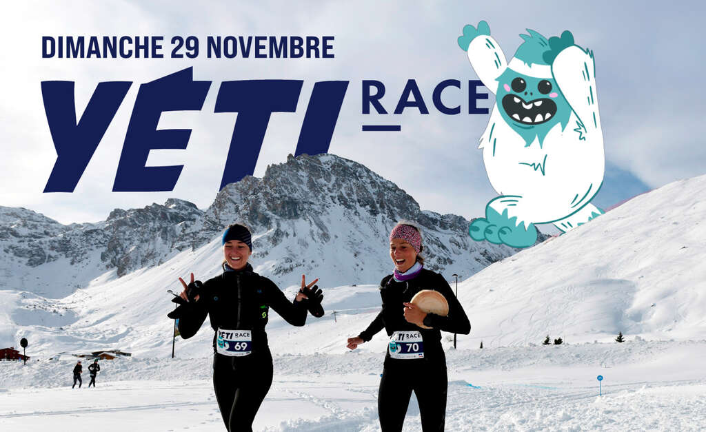 Equipe Yéti Race à Tignes