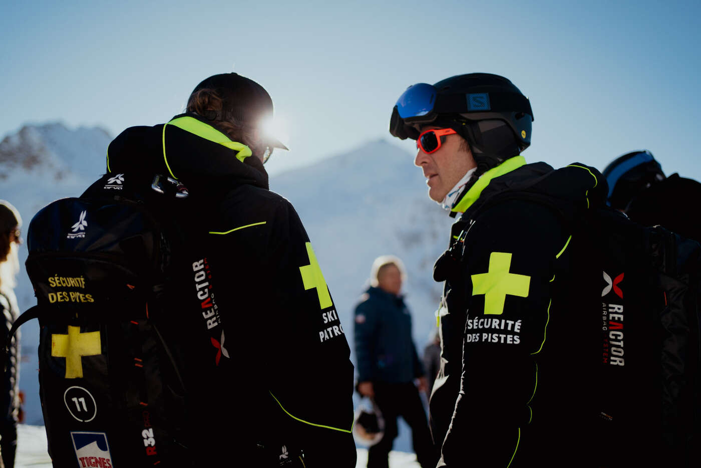 Pistenrettungsdienst in Tignes