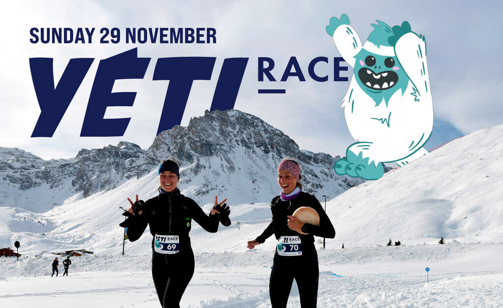 Yéti Race-team in Tignes