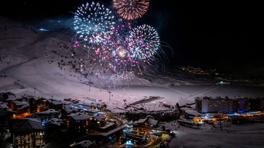 Soirée du nouvel an à Tignes