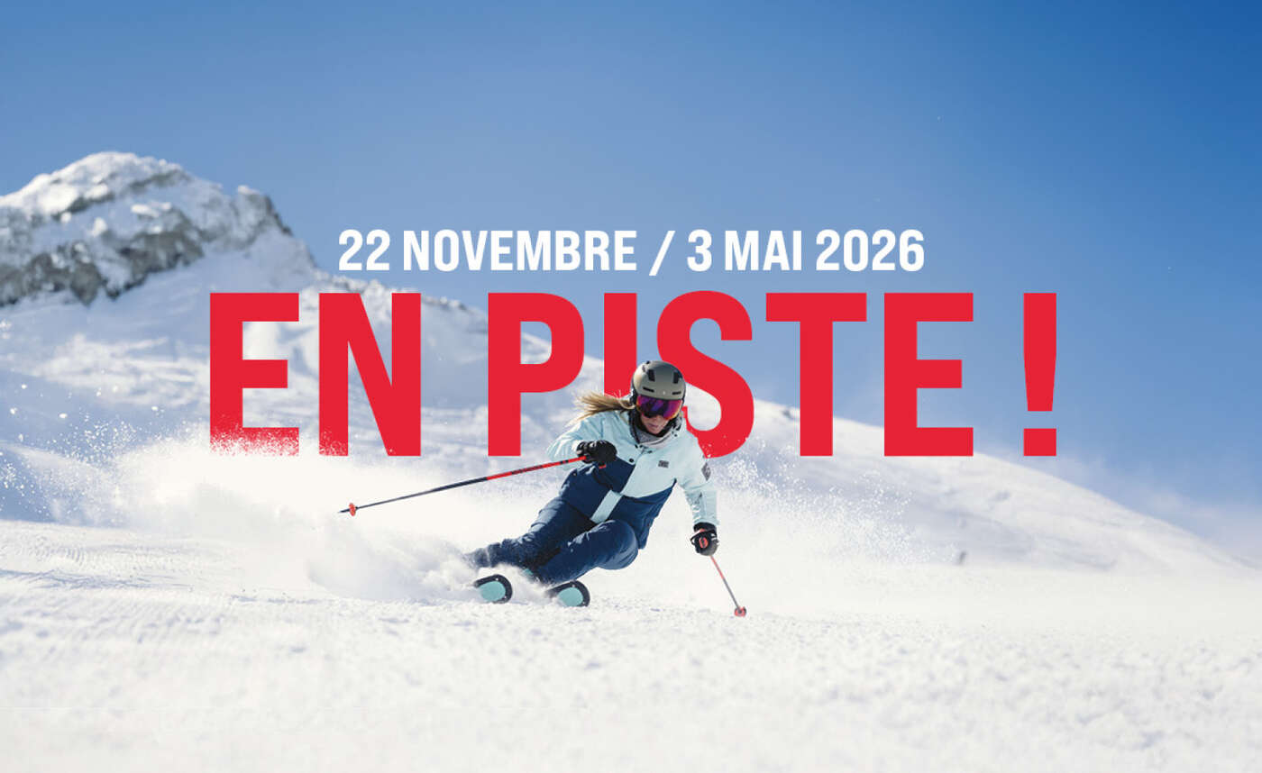 Skieuse à Tignes