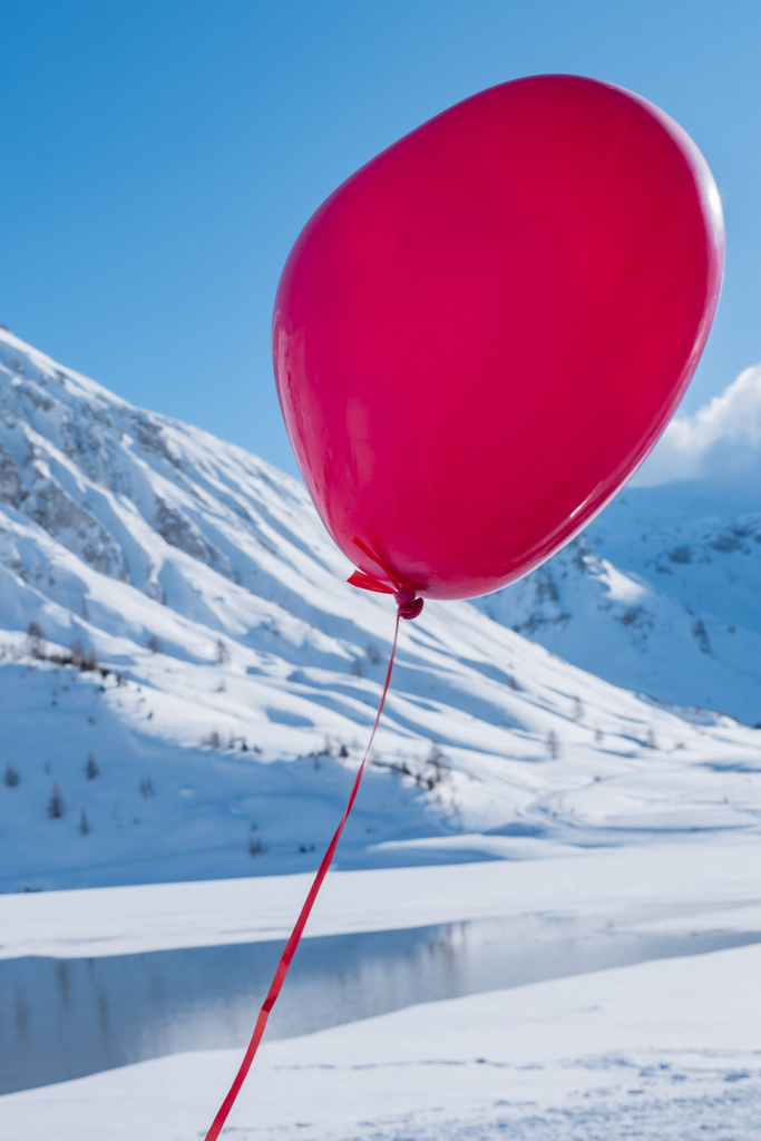 Ballon en forme de cœur pour la Saint-Valentin