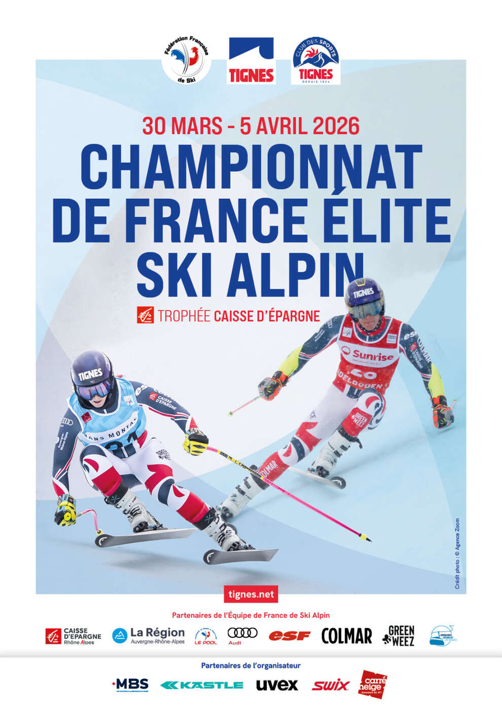 World Championships poster in Tignes