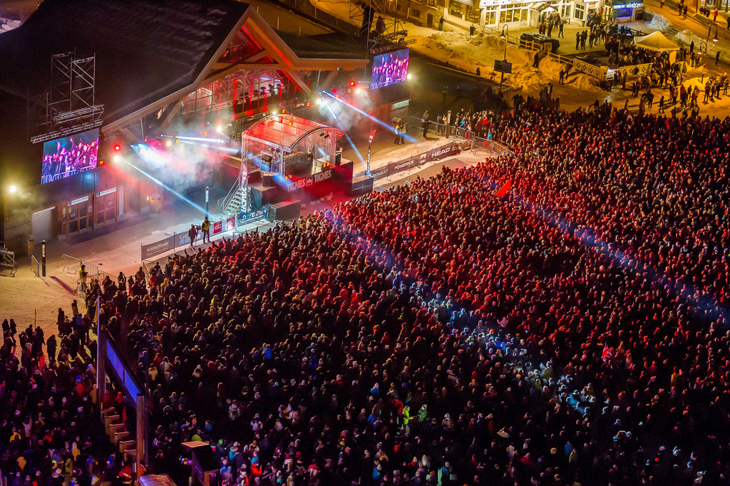 Soirée du nouvel an à Tignes