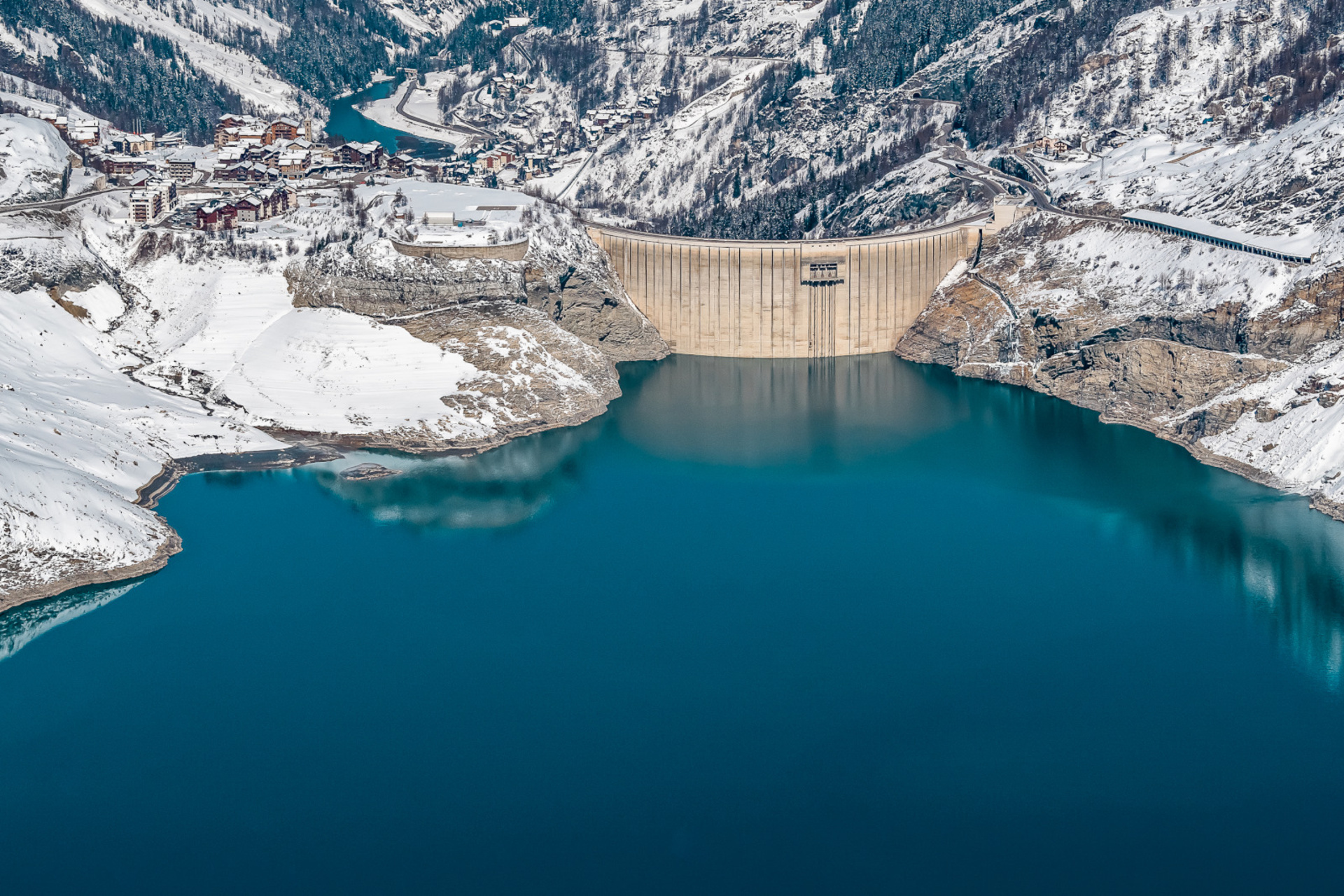 Tignes dam