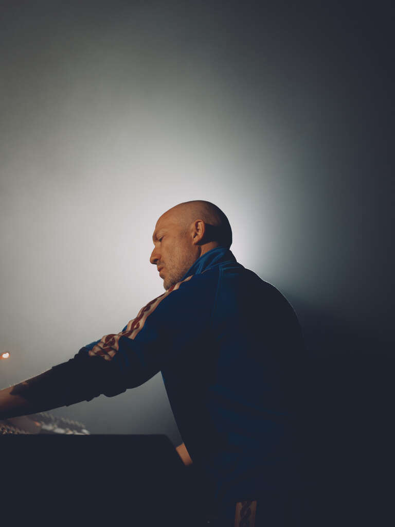 Paul Kalkbrenner bei Tignespace für das Festival Tignes Unlimited