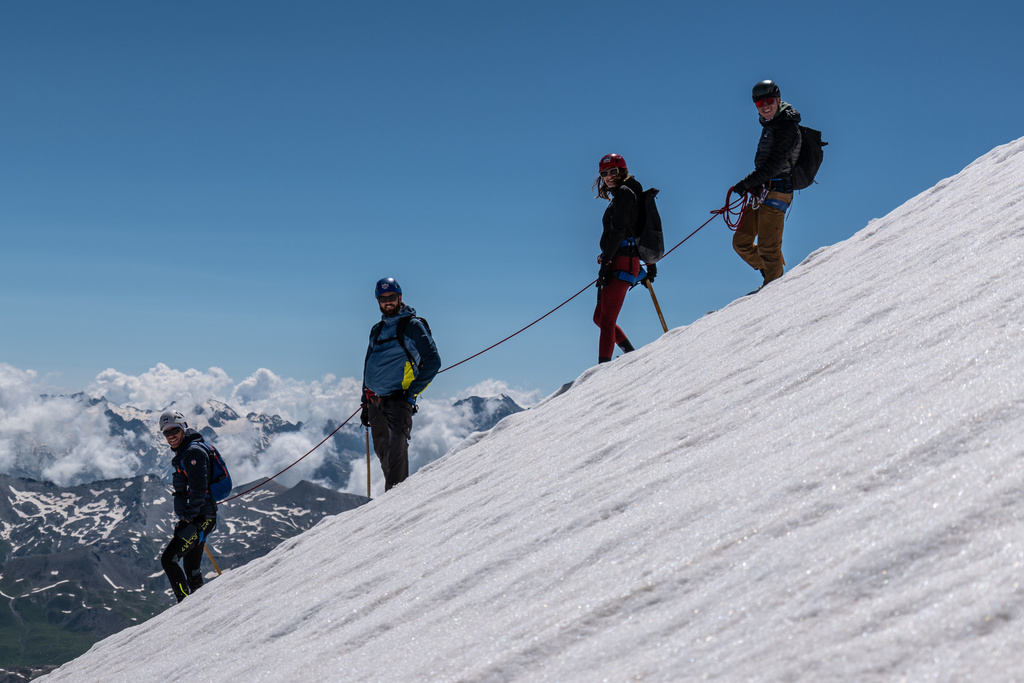 Randonnée glaciaire sur le Glacier de la Grande Motte